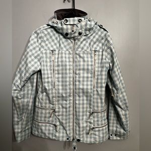 BURTON DRY RIDE Snow Coat Snowboarding Skiing Powder Skirt Womens Medium